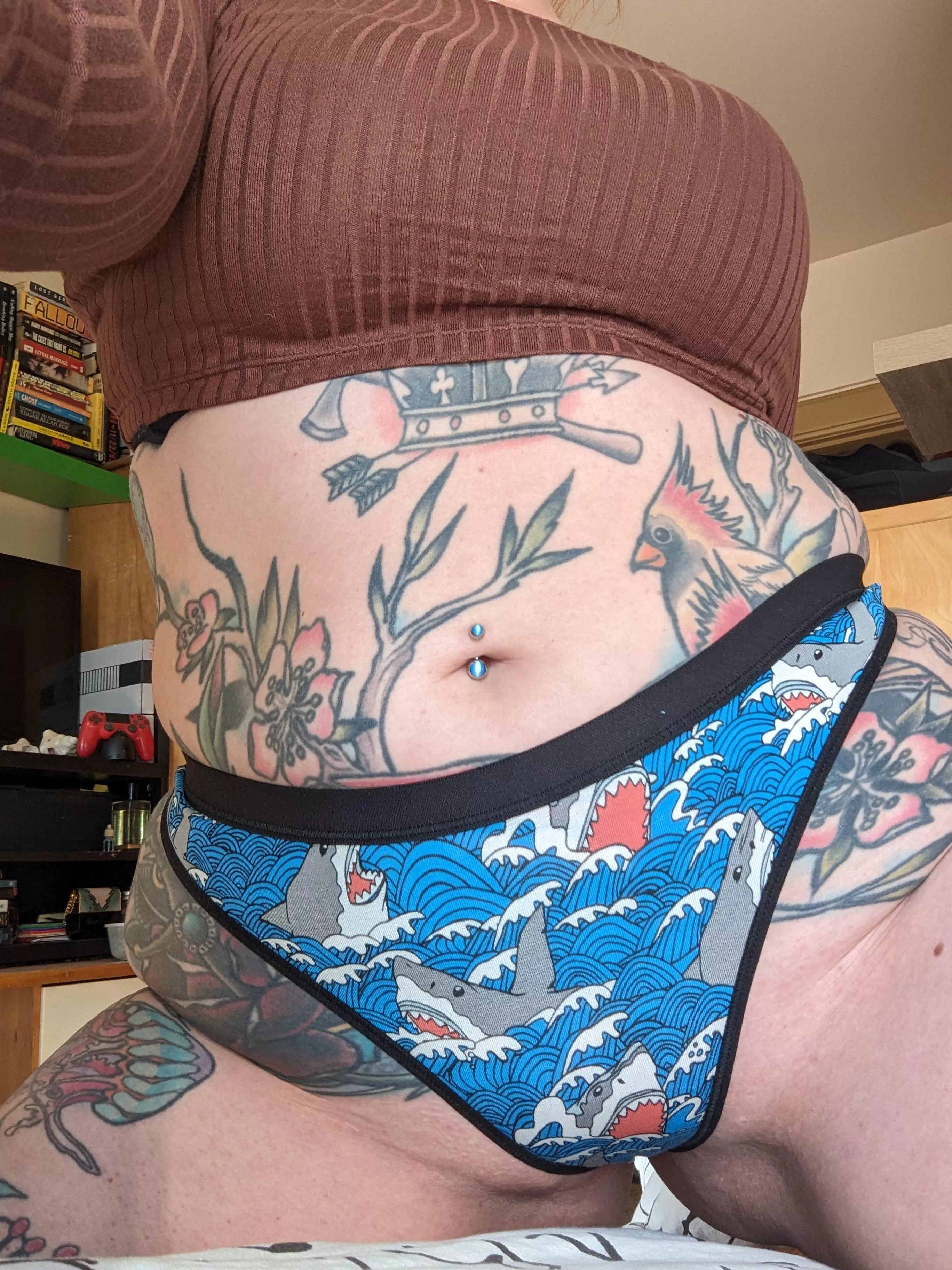 Shark Attack! 🦈 posted by BeeBinisky