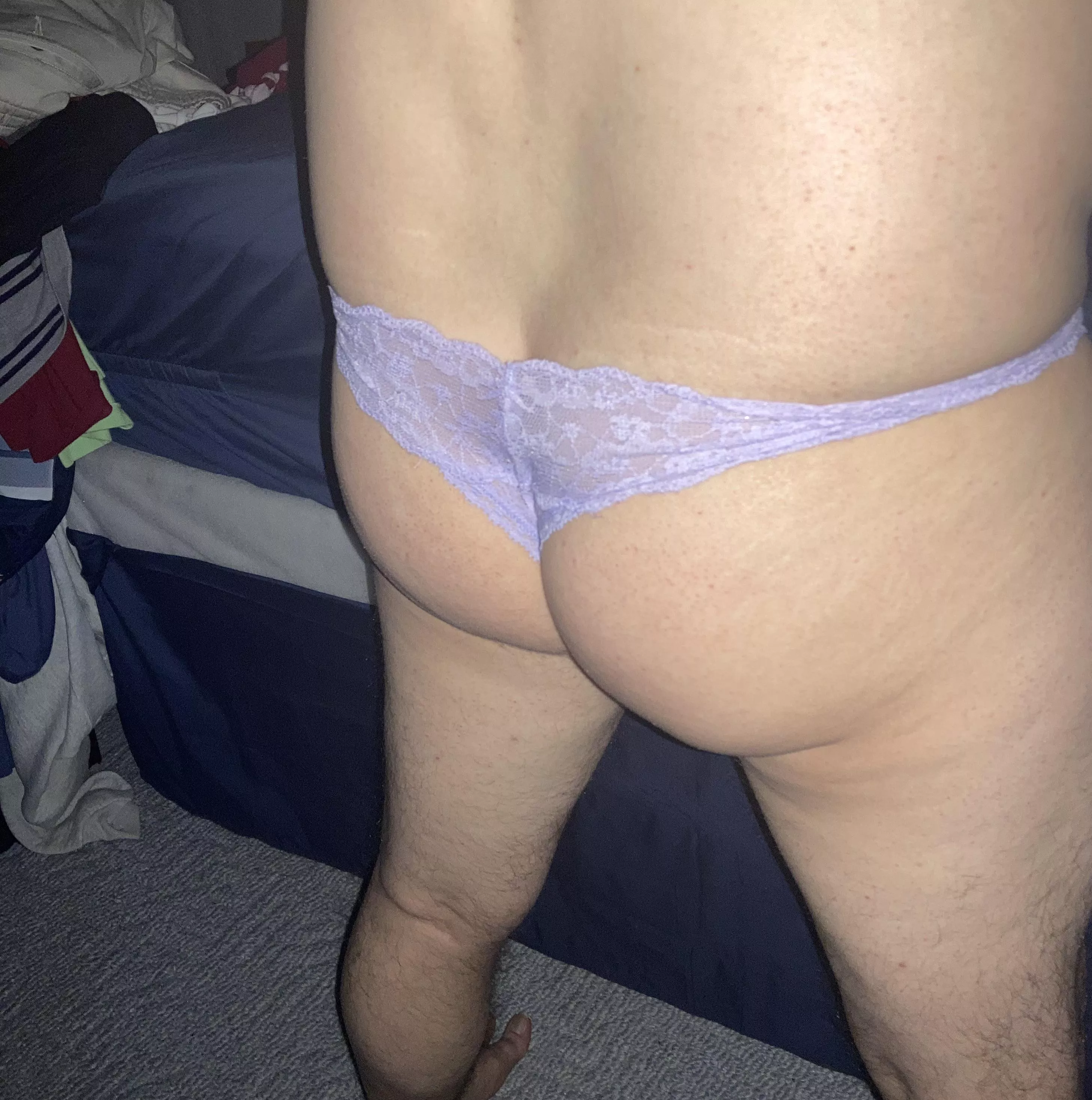 Showing out in my girls thong...at least she thought it was cute posted by Bama4fun12