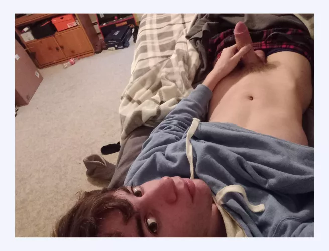 Woke up hard. Help out? by ElianaChapman7148