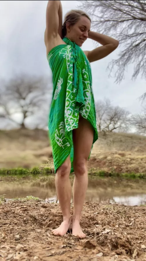 About to go for a dip by KinksAlongTheWay