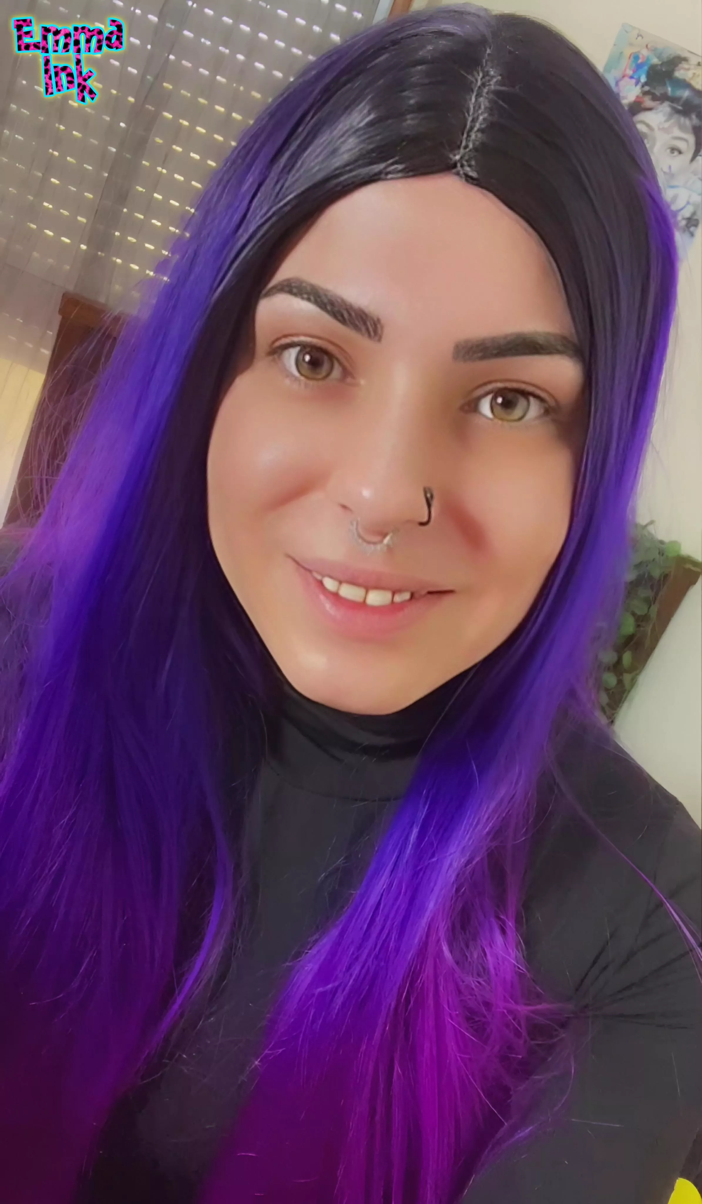 Cute girl? 💜 posted by emmaink-trans