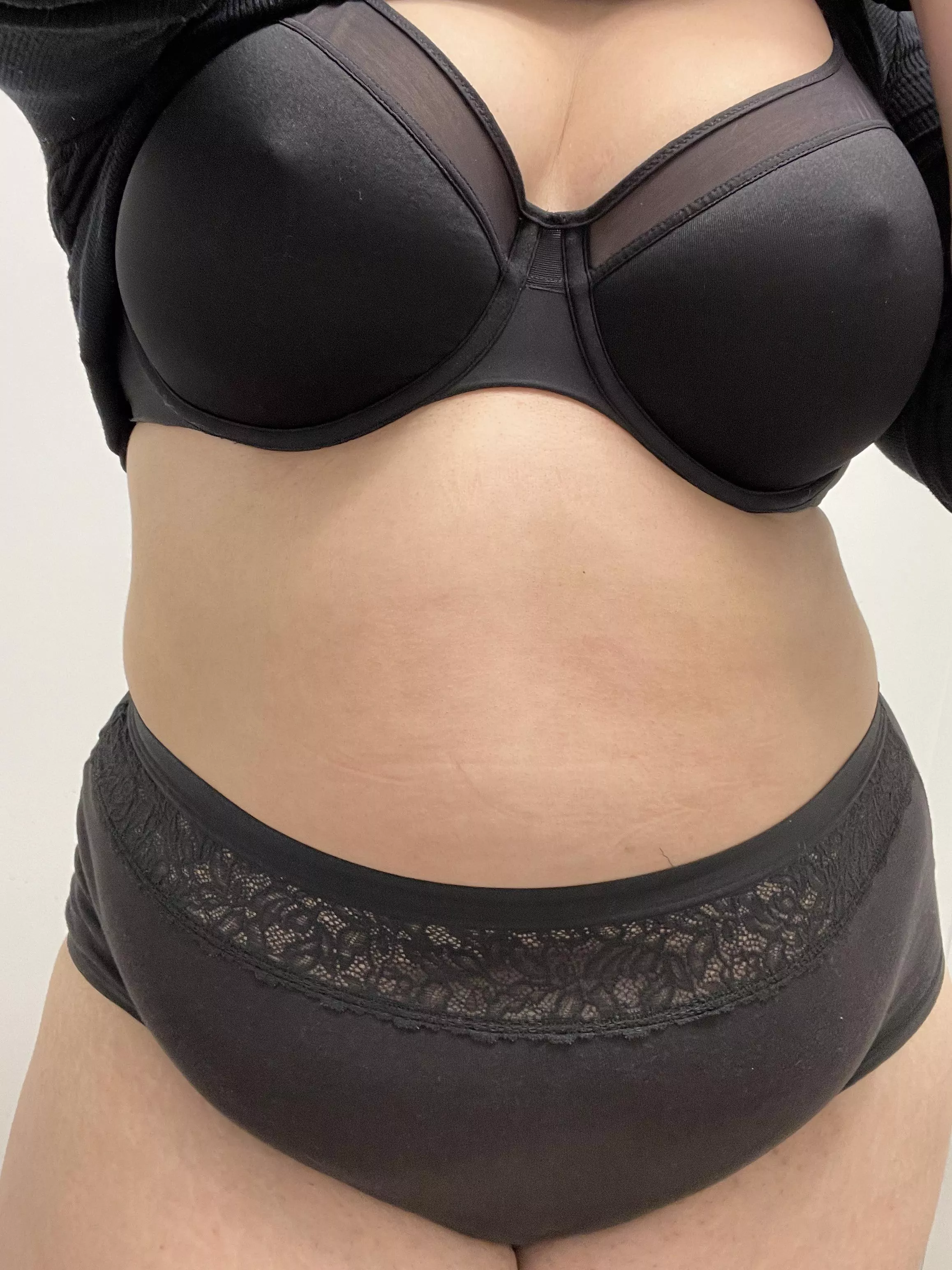 Feeling a bit nippy in my work attire today posted by TaeraP