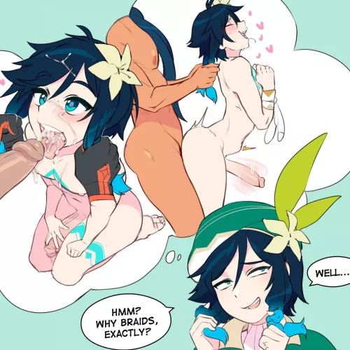 Horny venti by puzzledinfatuated