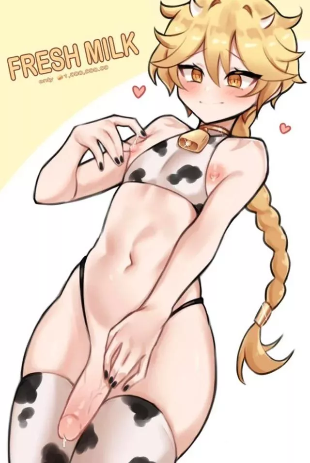 I guess I could share some of my milk with you. please don’t waste any >w< posted by Cutie_Bunns