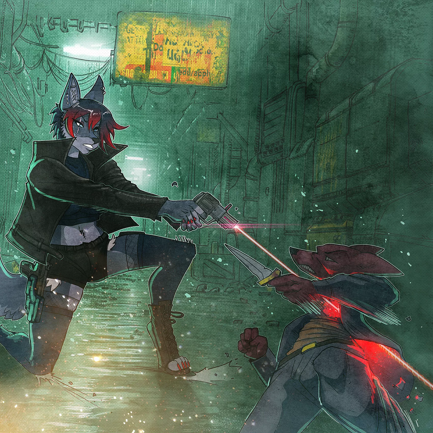 Laser Blast (Ashpond OC) I love aciton scenes! posted by Ashpond2020