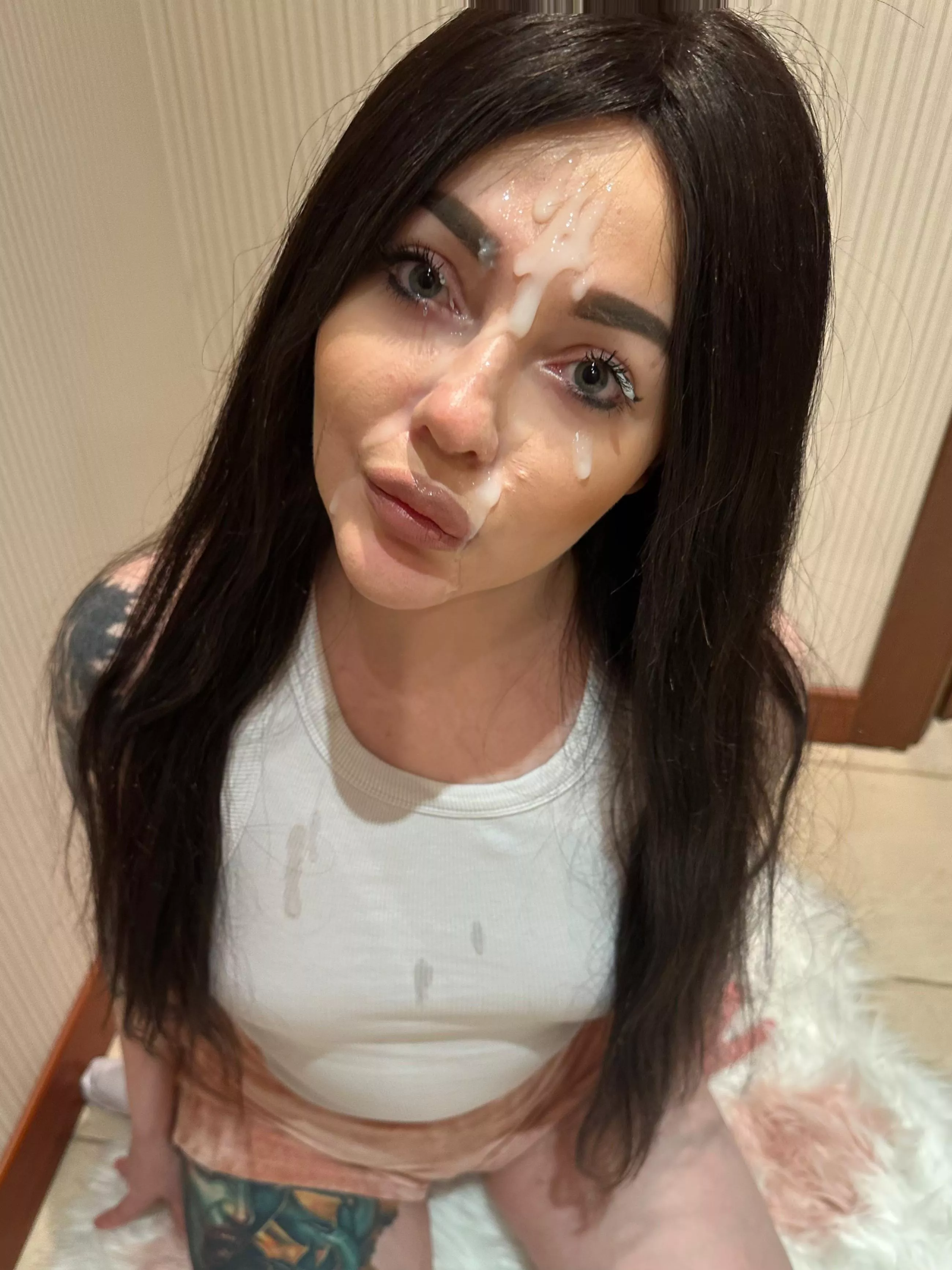 Makeup and big facial posted by x_piece_of_me