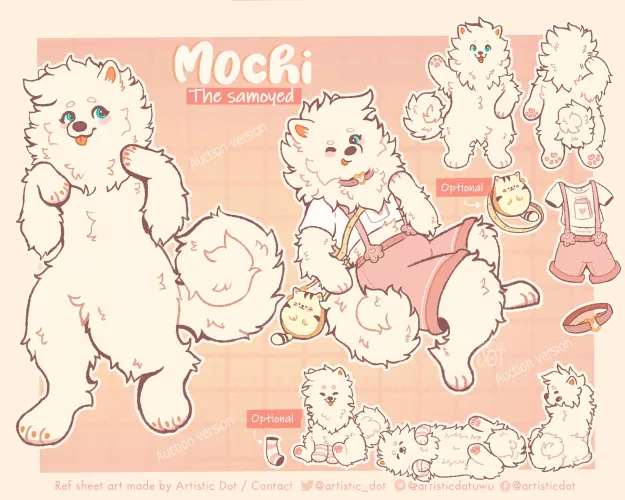 New adopt! Say hello to Mochi!! by artisticdotuwu