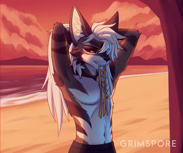 One of my favorite poses~ (art by me) by P3ntachoron