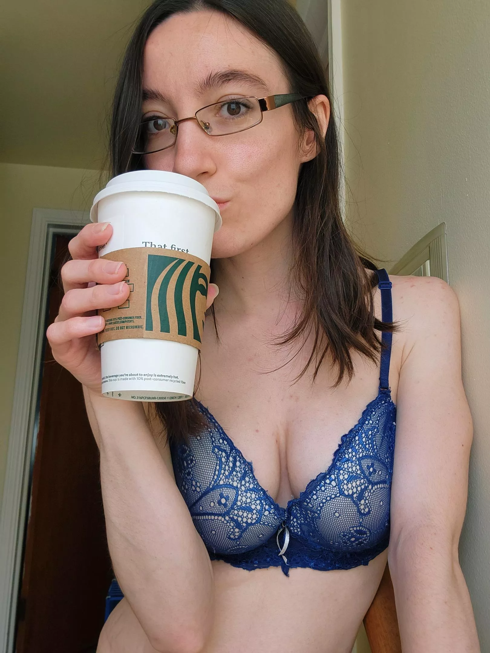 Sexy coffee drinking 😋☕️ posted by coffeewithmom