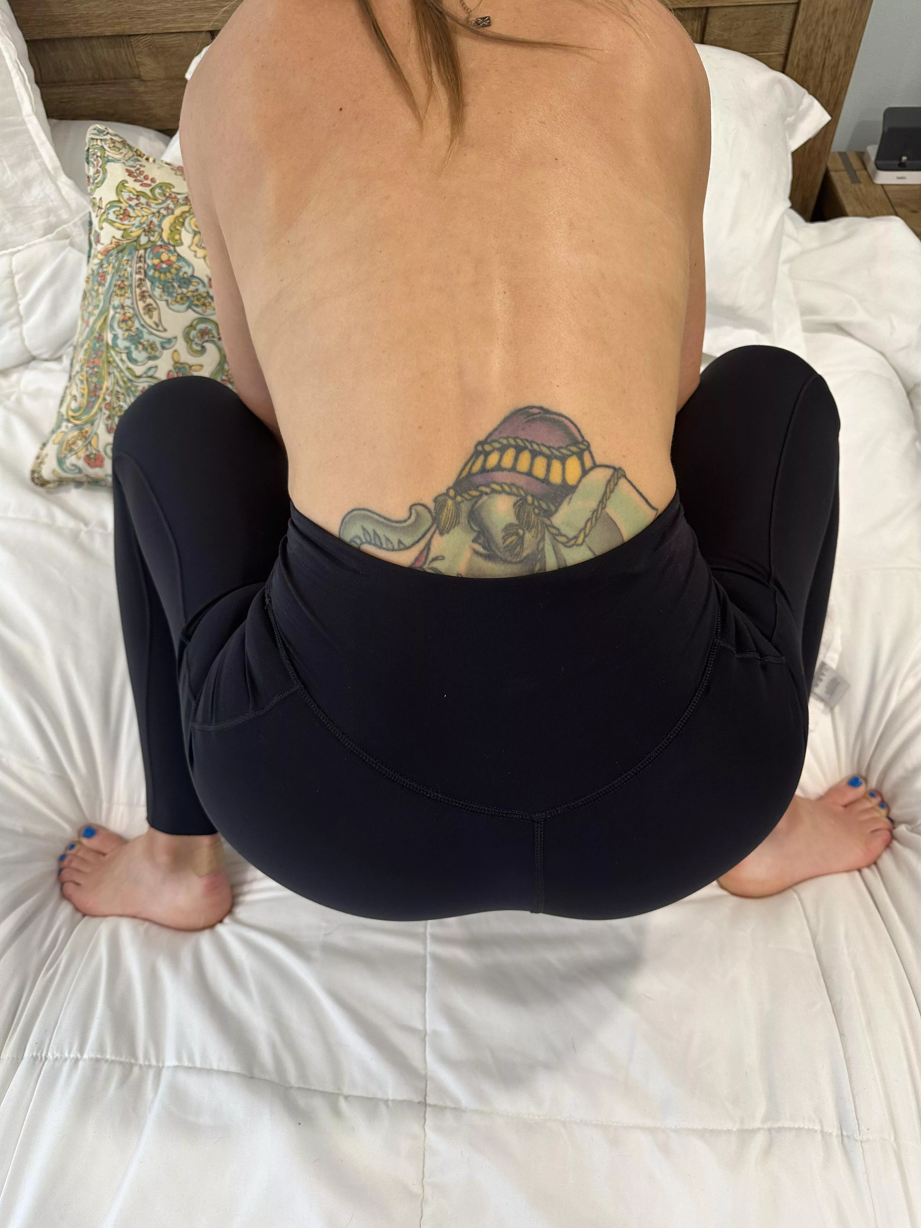 Someone loves Frog Pose! posted by fitnesswife1983