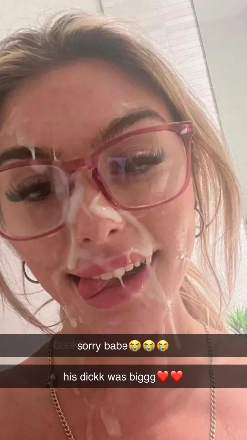 Sorry babe❤️ He was bigger by Jolly-Pride-158