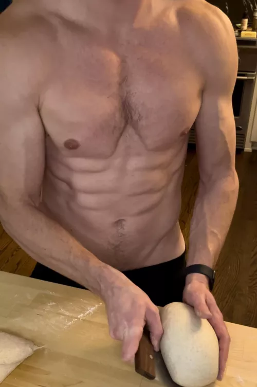 Working the dough  by Shred_and_Bread