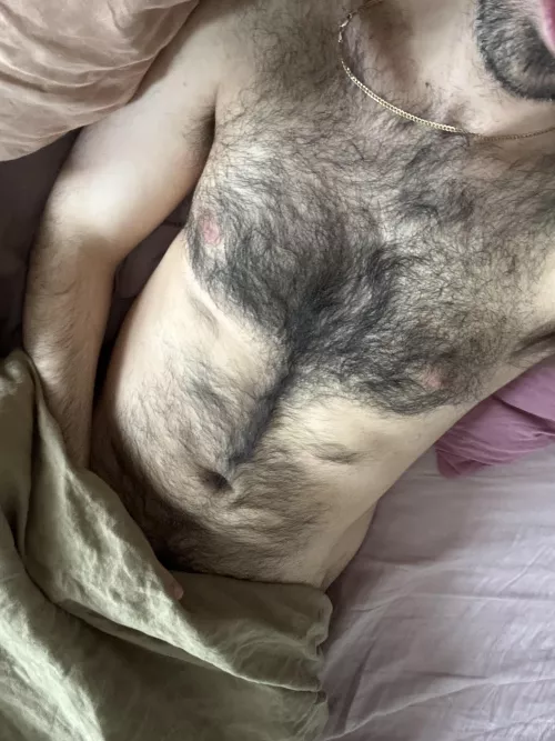 35 hairy guy just waking up k_j236095 by gaywsltwhitman
