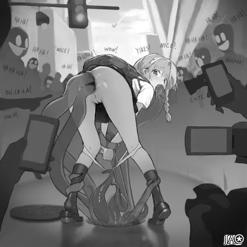 A harmless prank by the slime living in the sewers. But you can't live with the shame by Mboy4q