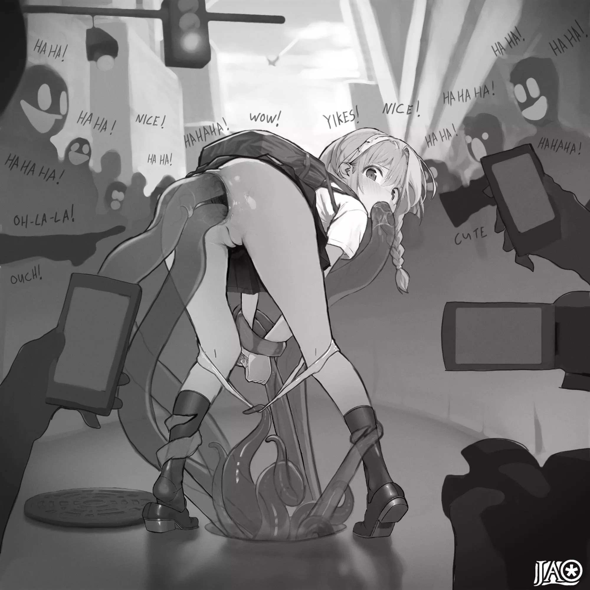 A harmless prank by the slime living in the sewers. But you can't live with the shame posted by Mboy4q