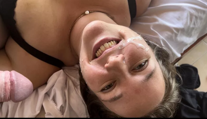 As much as I love to swallow it, sometimes it’s fun all over my face too!  by Klutzy_Champion1830