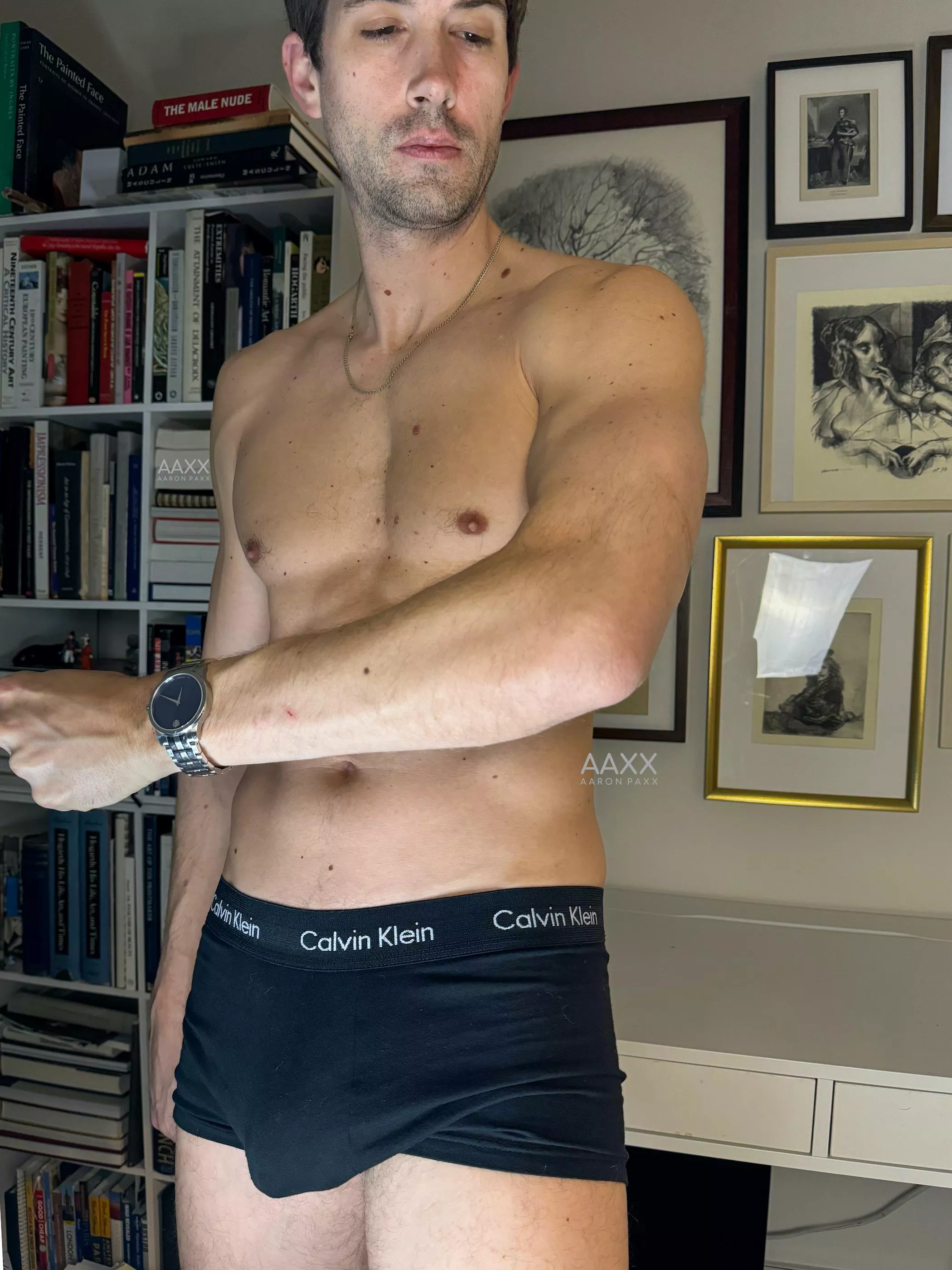 Boxer briefs and flex, bro? posted by AaronPaxx