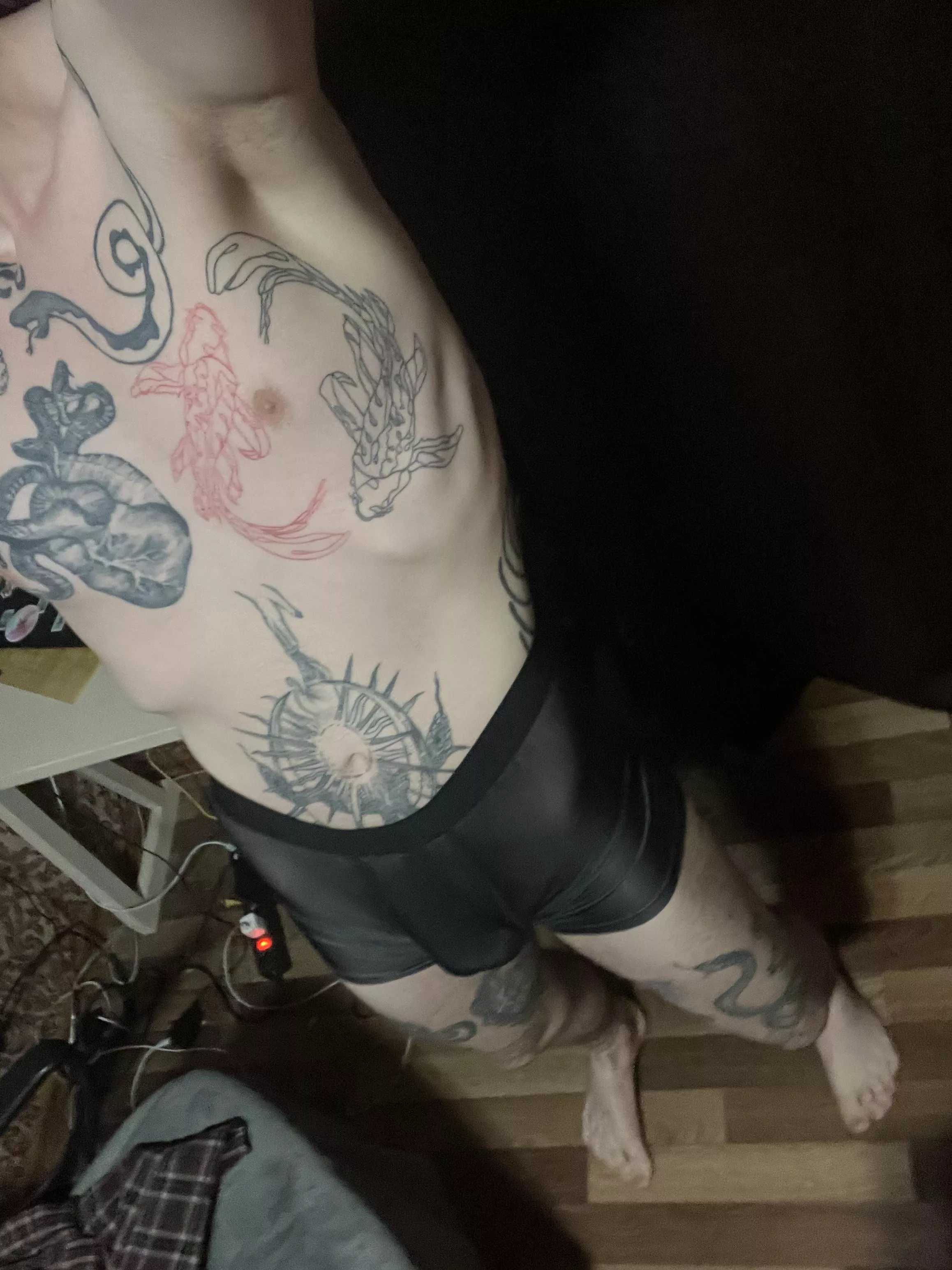 Do you think i look sexy in this shorts? posted by Internal-Spite5059