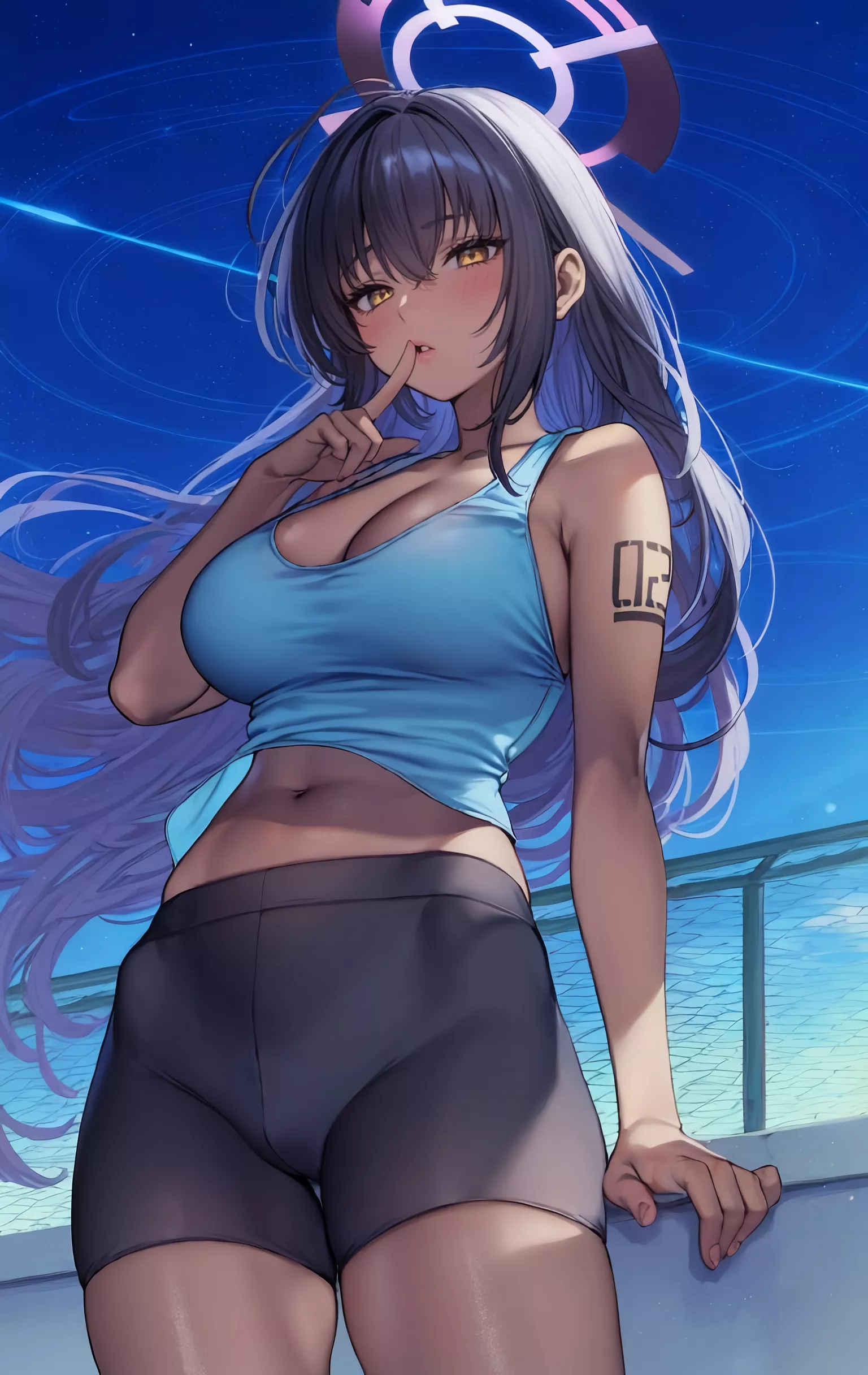 Karin Kakudate [Blue Archive] posted by CheetahSperm18