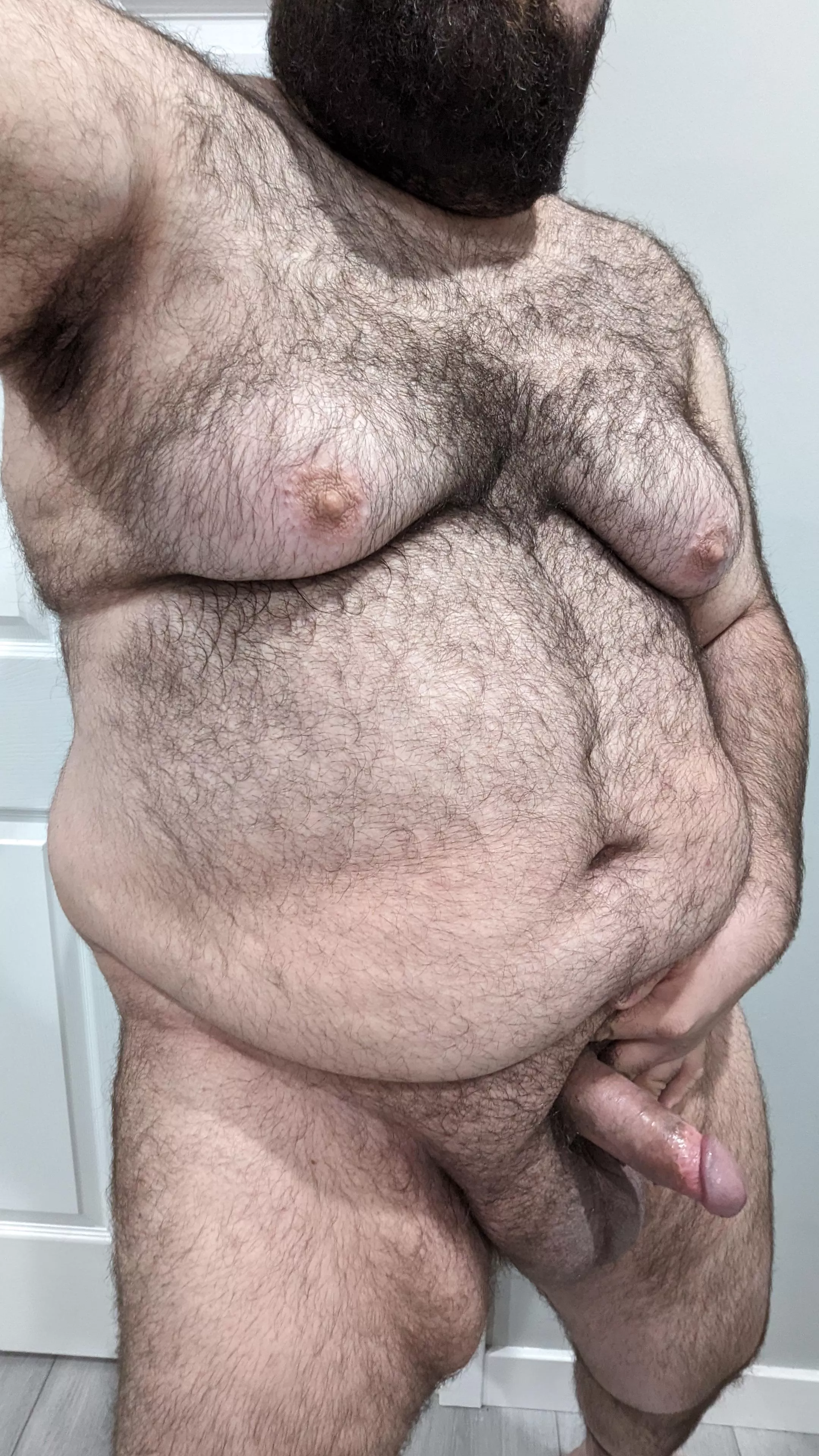 My body can keep you warm my hair not so much even if I am so hairy. posted by NakedMrGamer