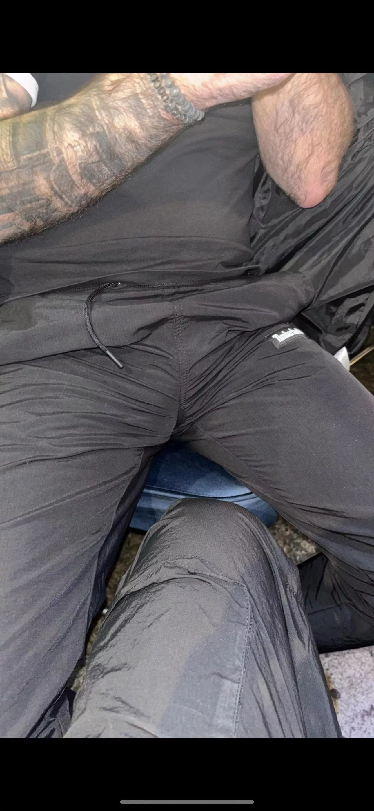 My husbands buldge who wants to see it  posted by No_Statistician_3183