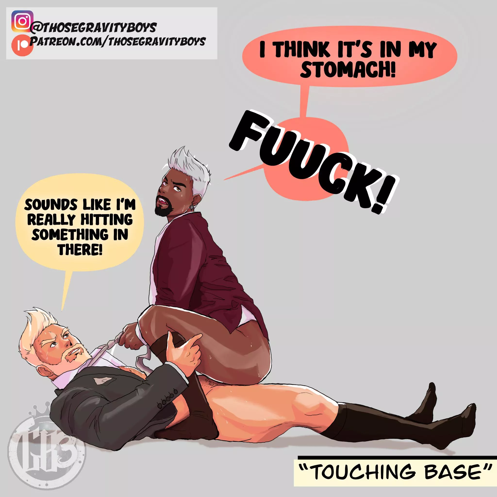 Renato and Yafeu having a meeting… posted by thosegravityboys