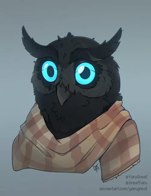 Sabik the owlin portrait [art by me] by YaruMaps