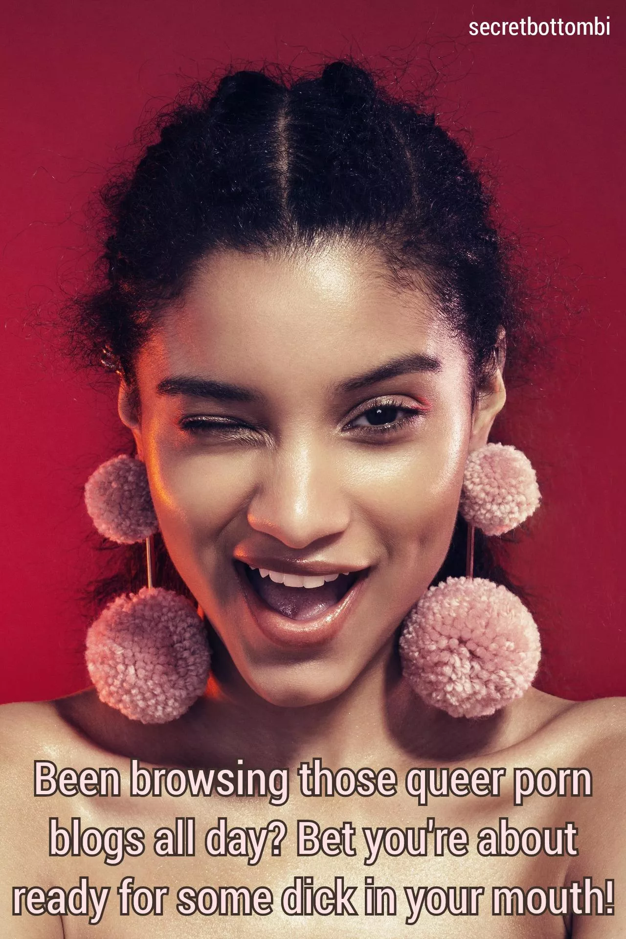 Wink wink posted by Secretbottombi