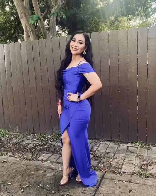 Blue dress by OutrageousItem1922