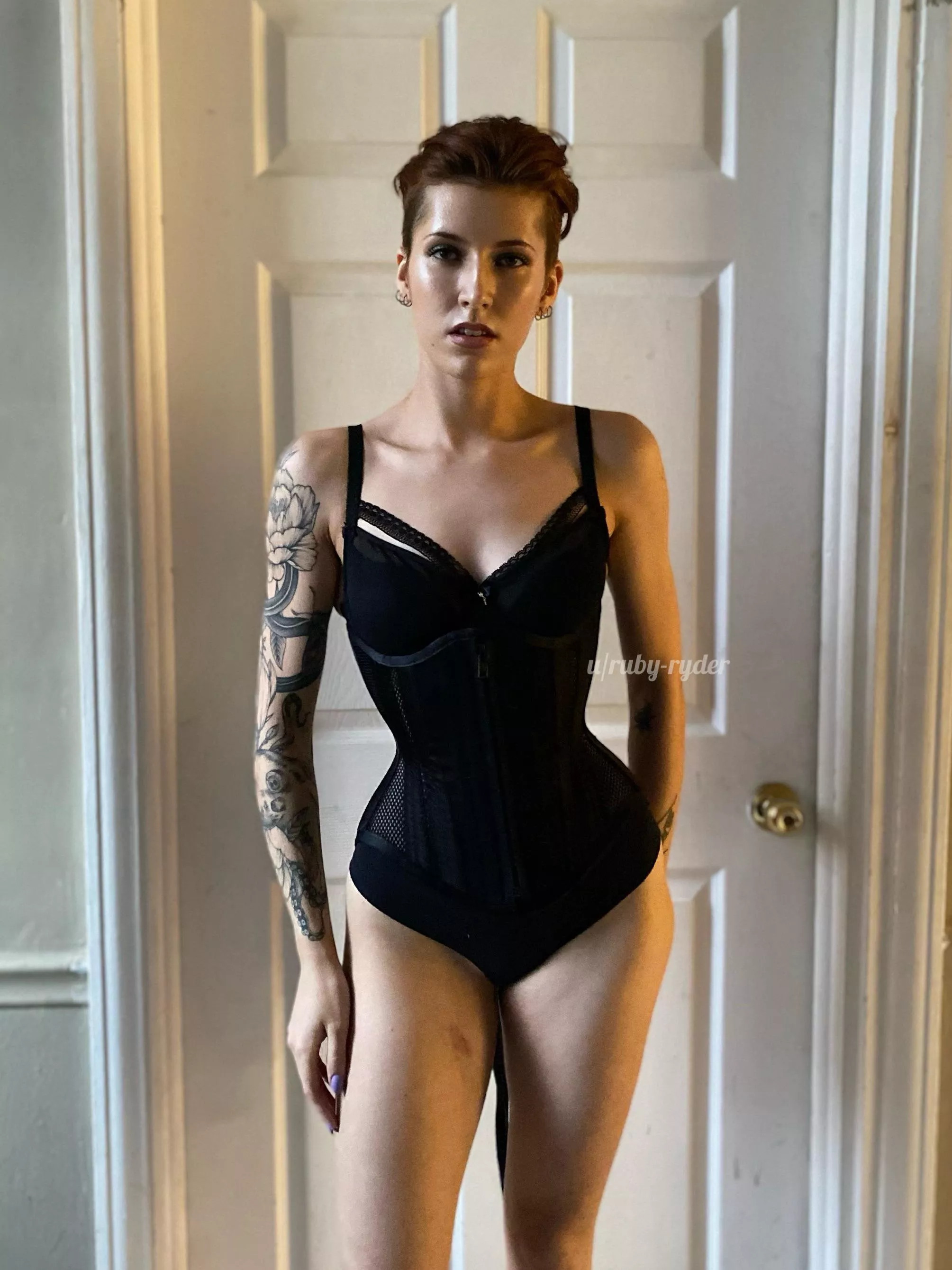 Do you like my corset? posted by ruby-ryder