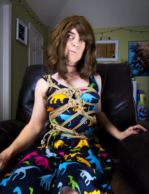 Freestyle (chaos) chest harness I vomitted on myself  by SummaryExecutions