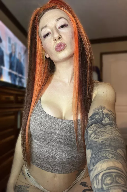 I want you to kiss me starting from my forehead and moving down by LovingLibby