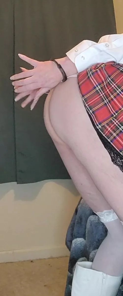 I'm handcuffed and ready for you. Can you do the job hon? by Number-no-1