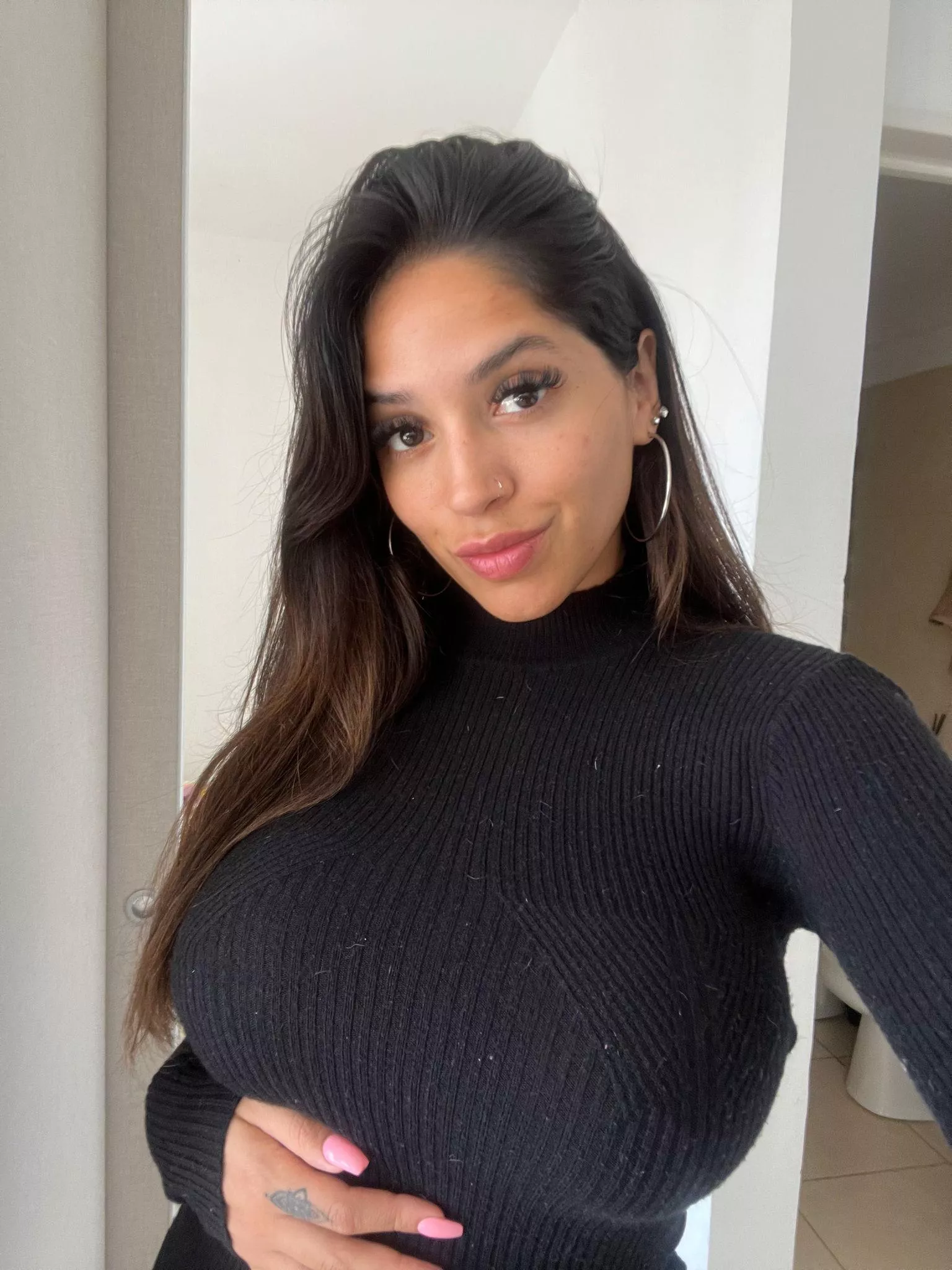 Impossible to hide even in black posted by Charming_Milana