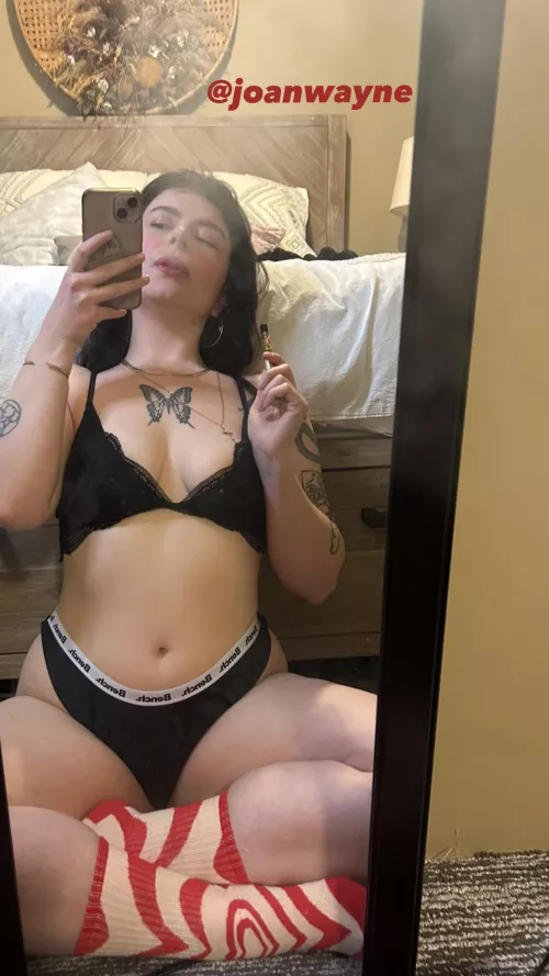 just came across this sub!! I love wearing cute socks with more xxx pics/vids [F] by Fickle-Owl-7254