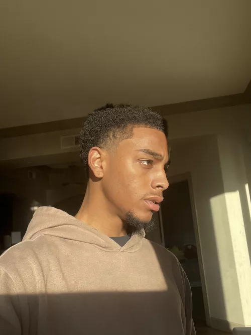 Just got a hair cut how’s it look?😋 by Jaycee42000