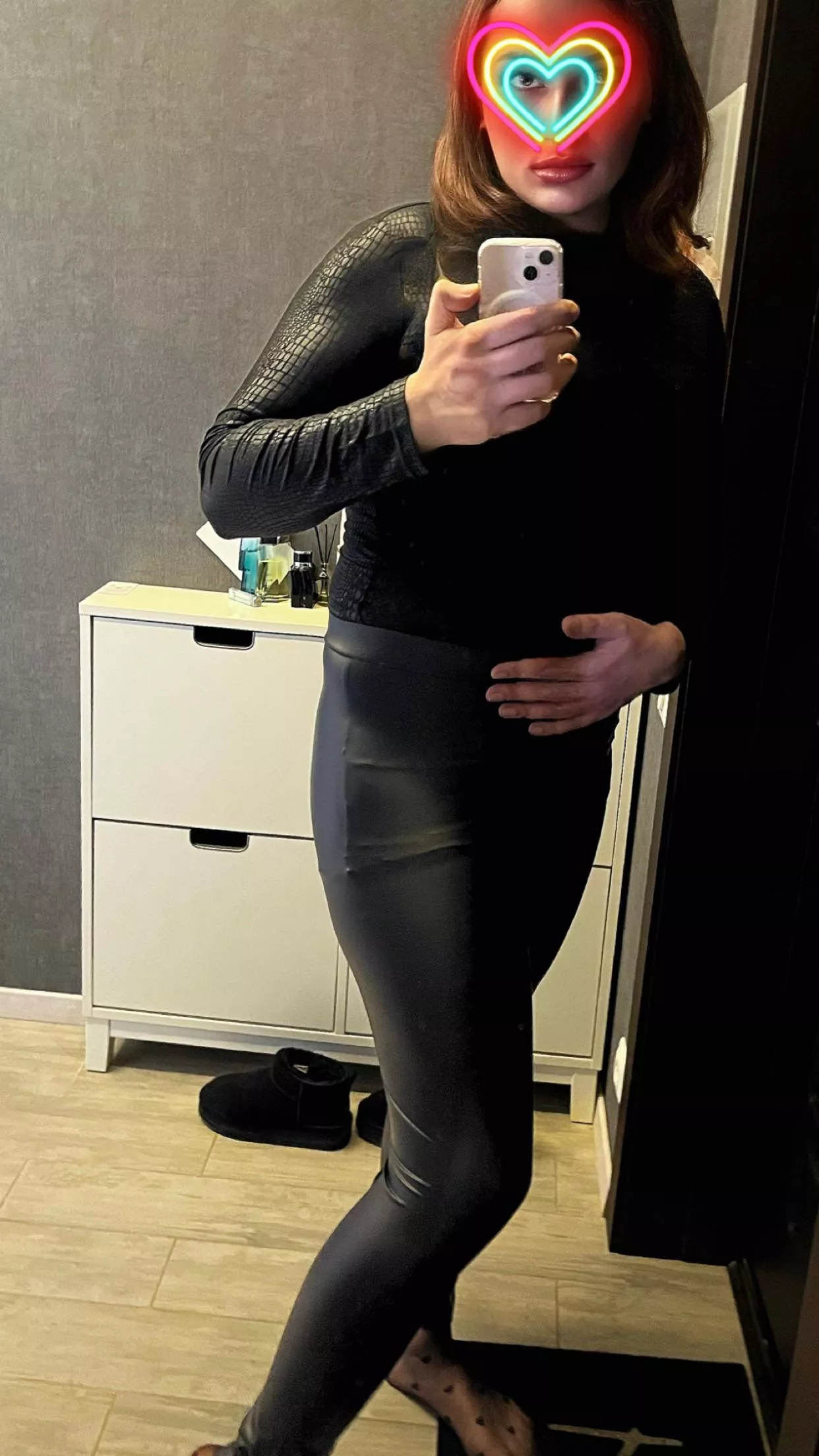 Leather is always great idea 😌 posted by xXlilthinmintXx