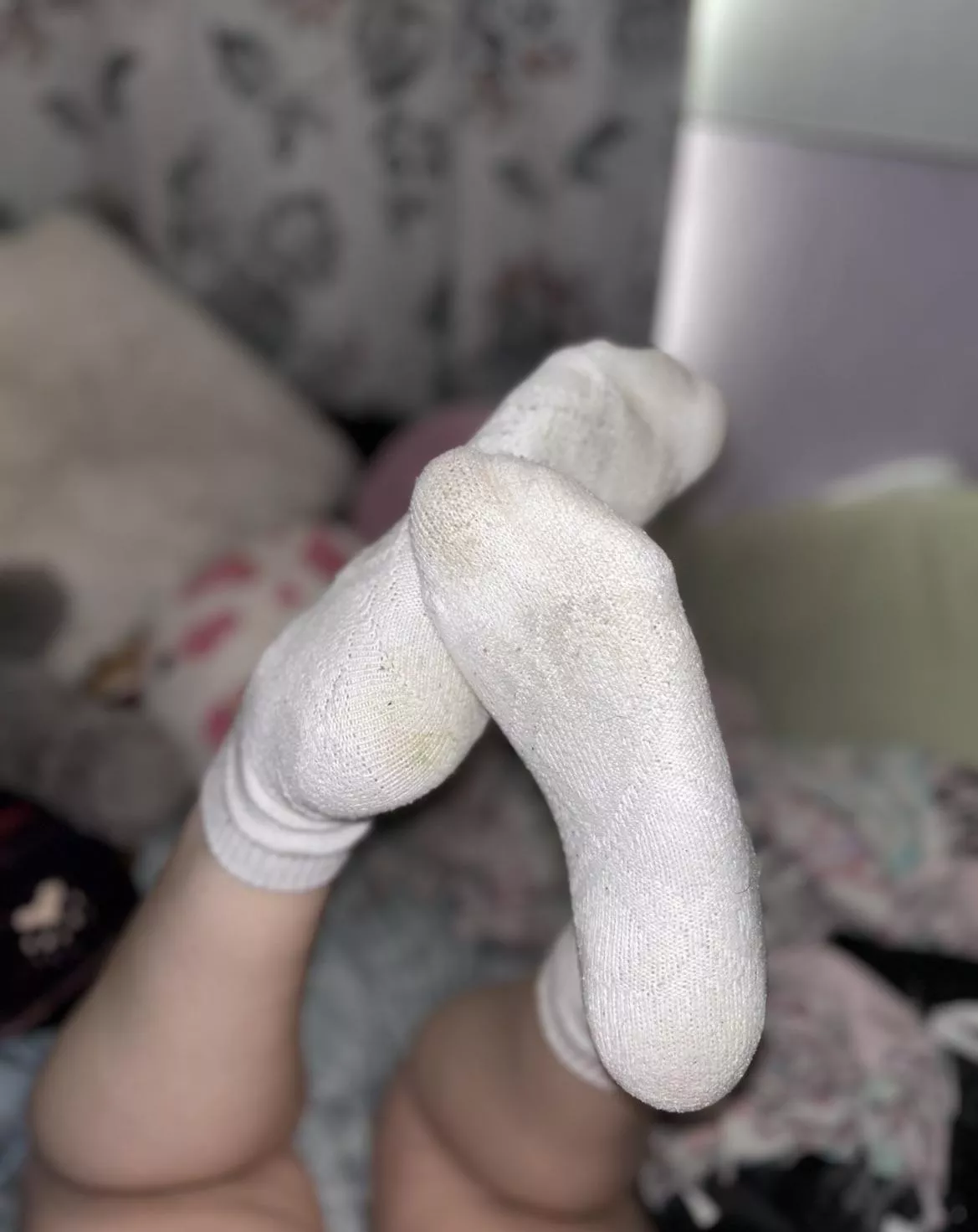 😍😍 my socks get dirty posted by redheadwhore01