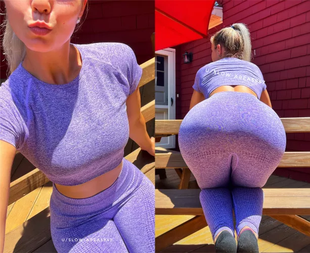 Ready for some cardio ? 💜 by Slow-Area5947