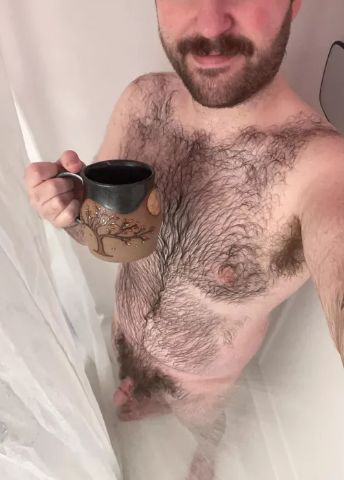 Saturday Morning Shower & Coffee by Bottomguy55