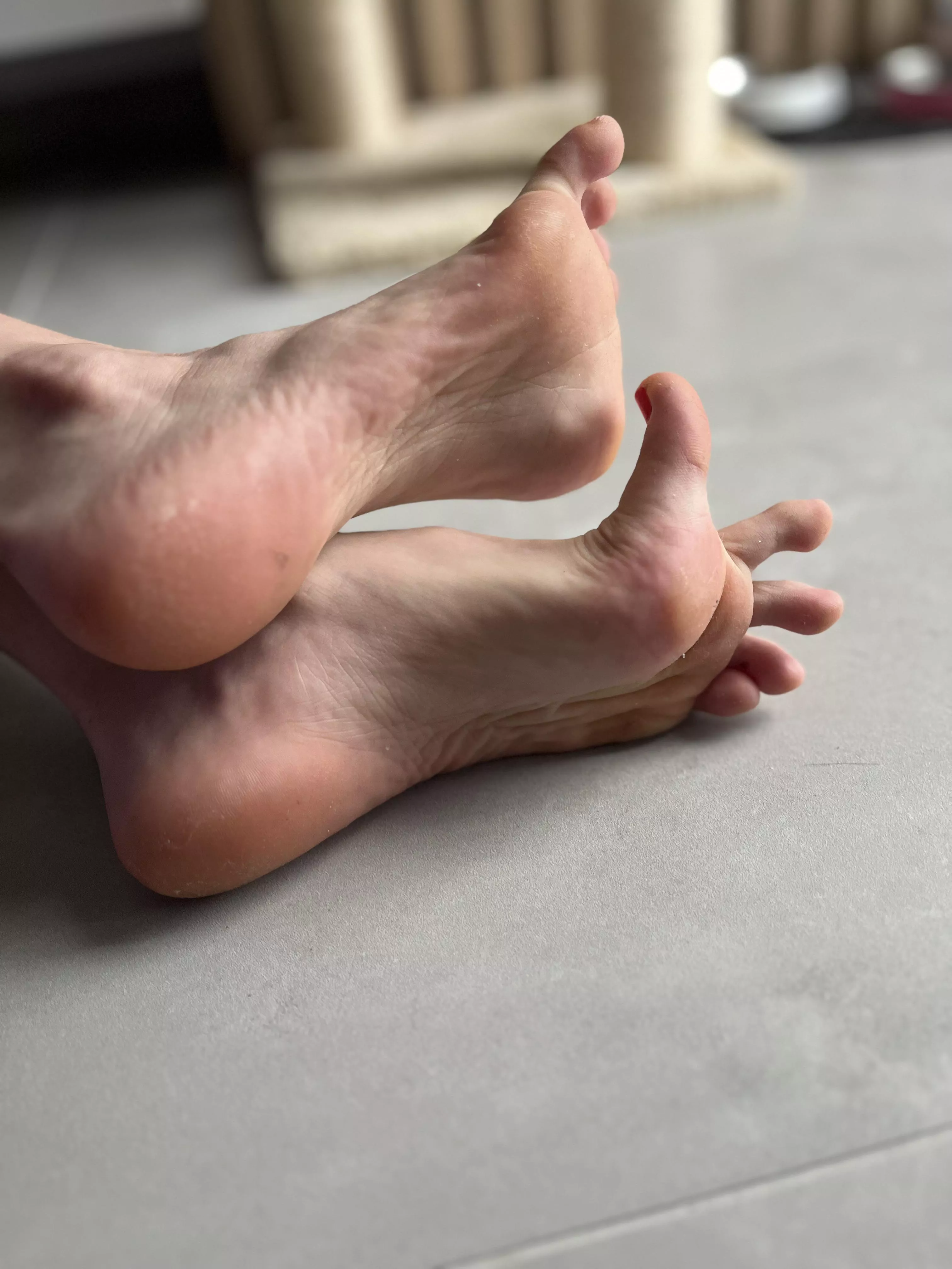 spread my legs or my feet  posted by _ivannabelle