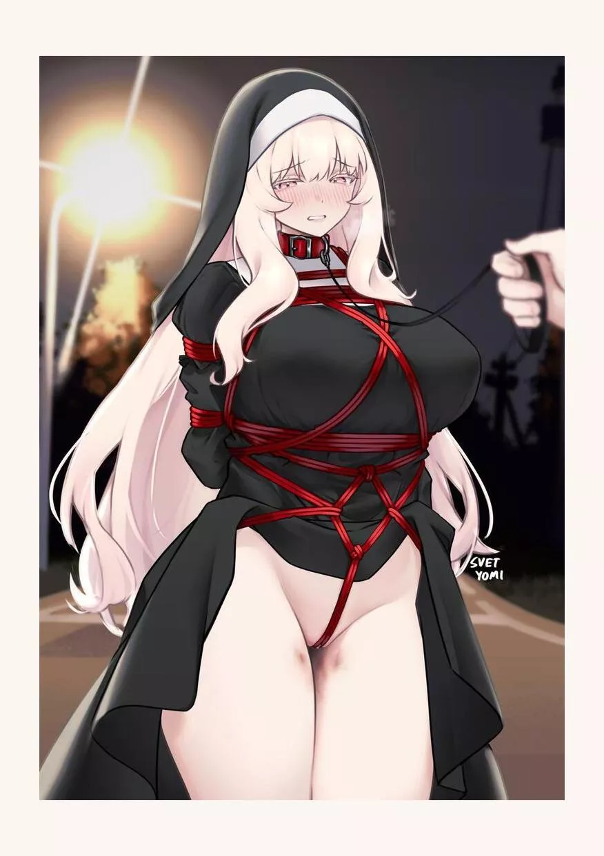 Taking a nun on a night walk posted by Liliana_Molina35