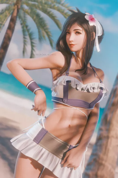 Tifa, (Ria_neearts) [Final Fantasy] by seequiNz