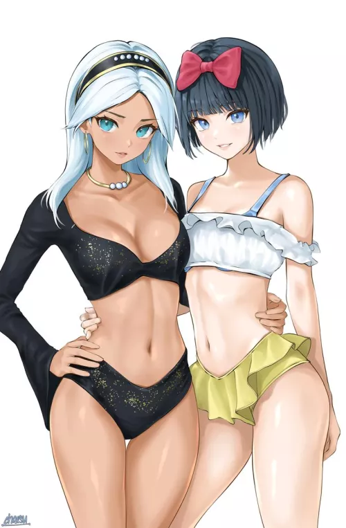 tiffani & chaerin [Original] by A_MASSIVE_PERVERT