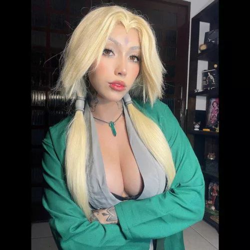 Tsunade (Naruto) by Ghost by FahrenheitModeling