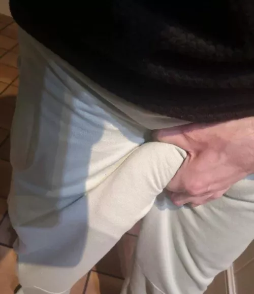 When my wife leaves.. my bulge comes out by Wooden-Elk1254