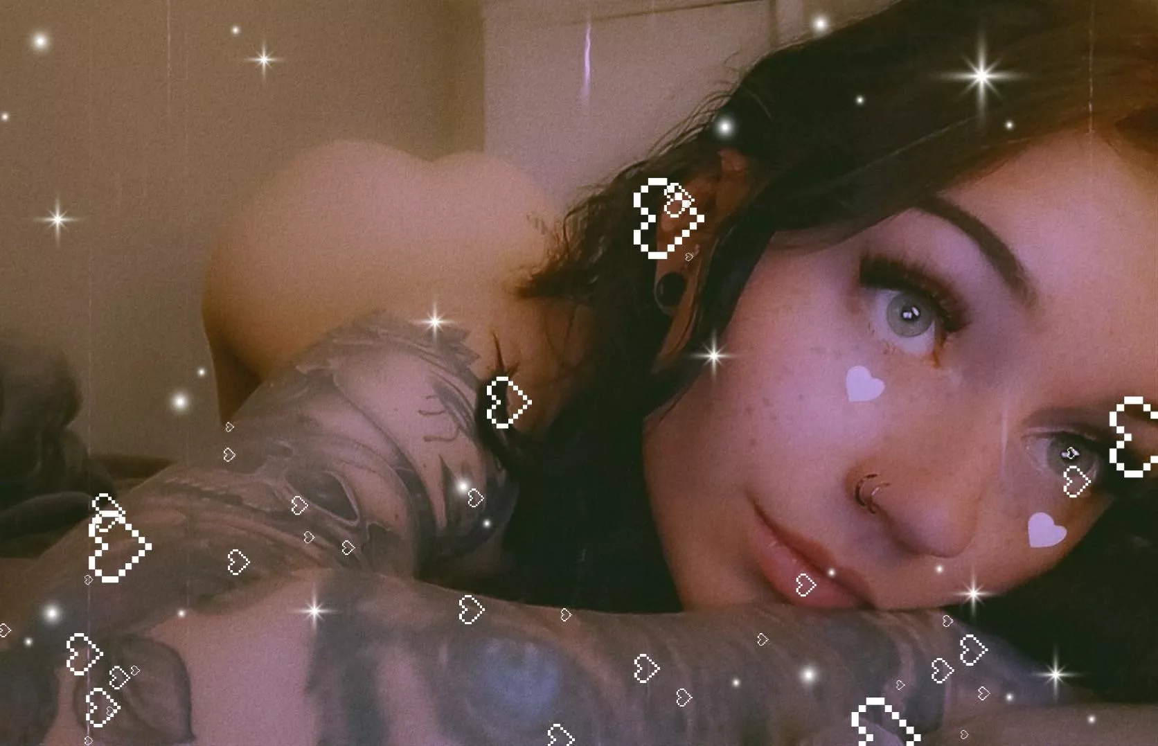 Woke up a little slut pup still ☺️💕 posted by xxsatanspuppyxx