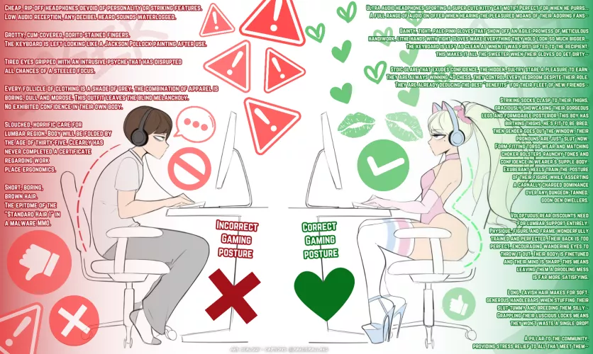 A guide to healthy living~

[Femboy] [Meme] [Feminization] [Femboy Encouragement] [Credits in Caption] by MarcieMallard