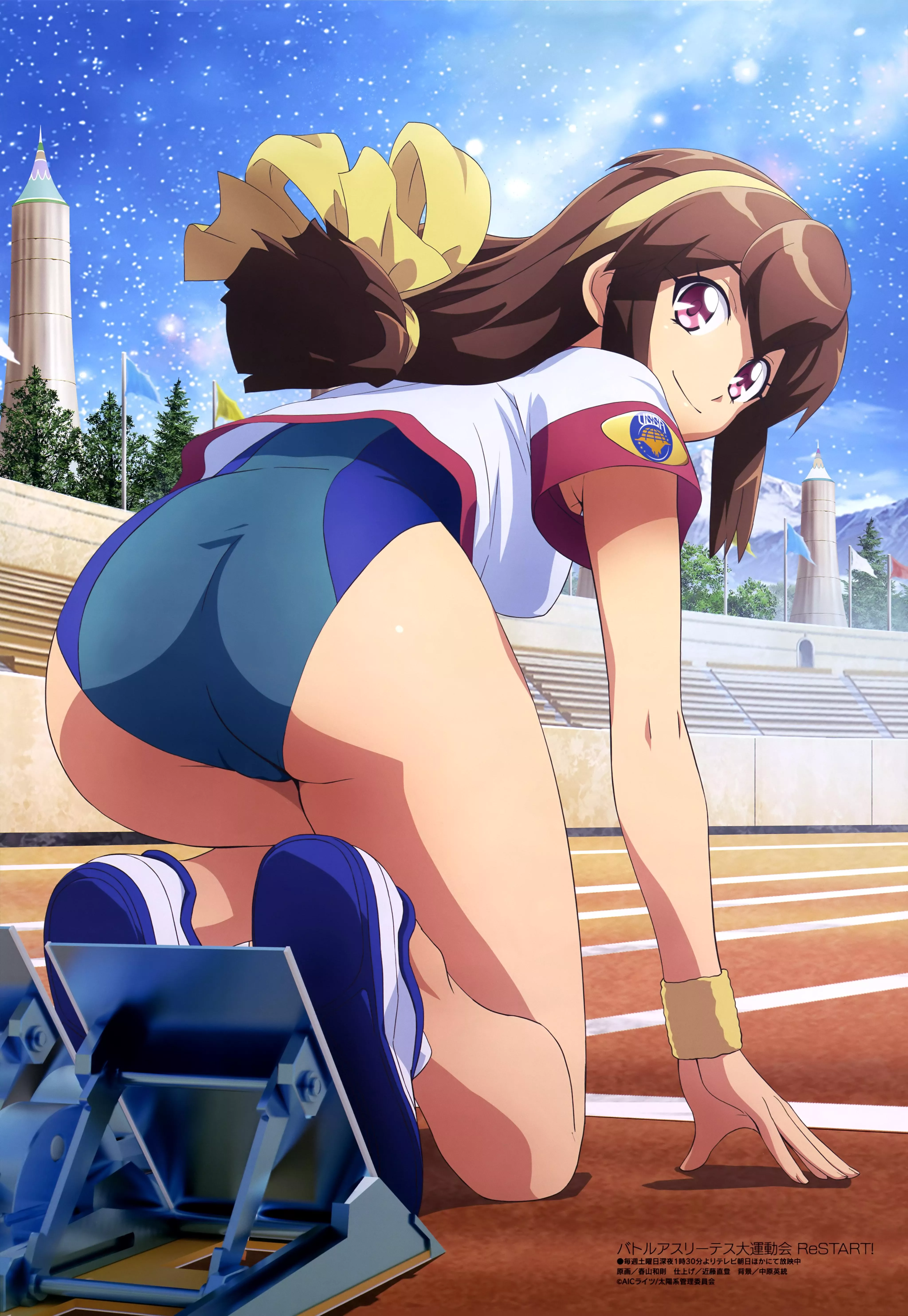 [Battle Athletes Daiundoukai Estart!] Fit asses in leotards are the best posted by BurnRedditDownDown