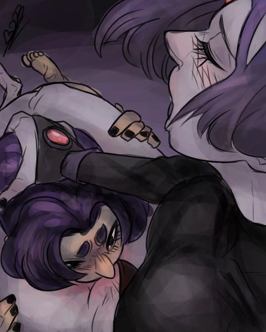 [Baynett90] (Teen Titans) Raven makes Blackfire lick her pussy. All characters are adults posted by villianrules